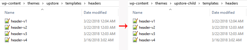 Personalización del Encabezado